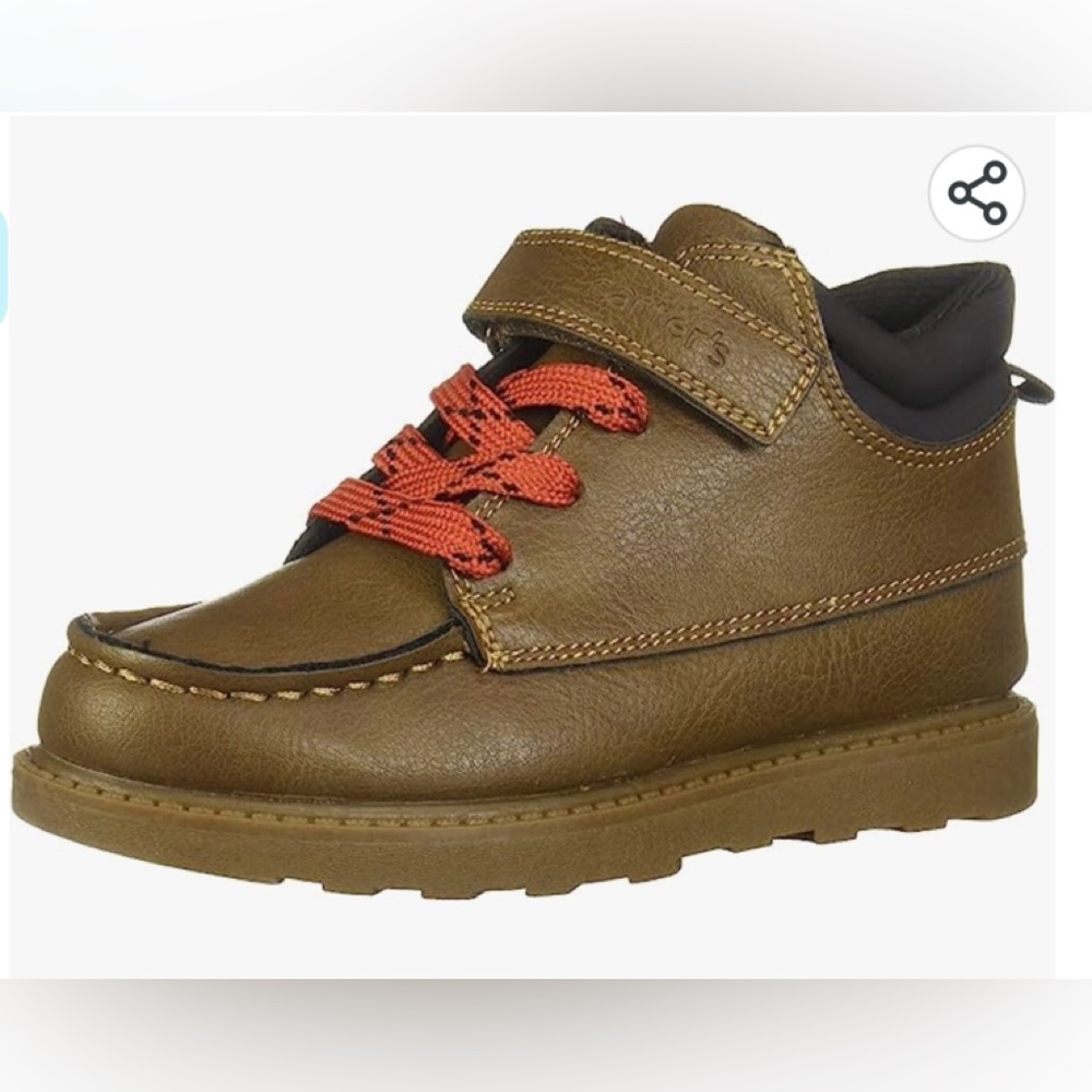 Kids Carter’s “Norman” Boots Shoes Size 10 EUC